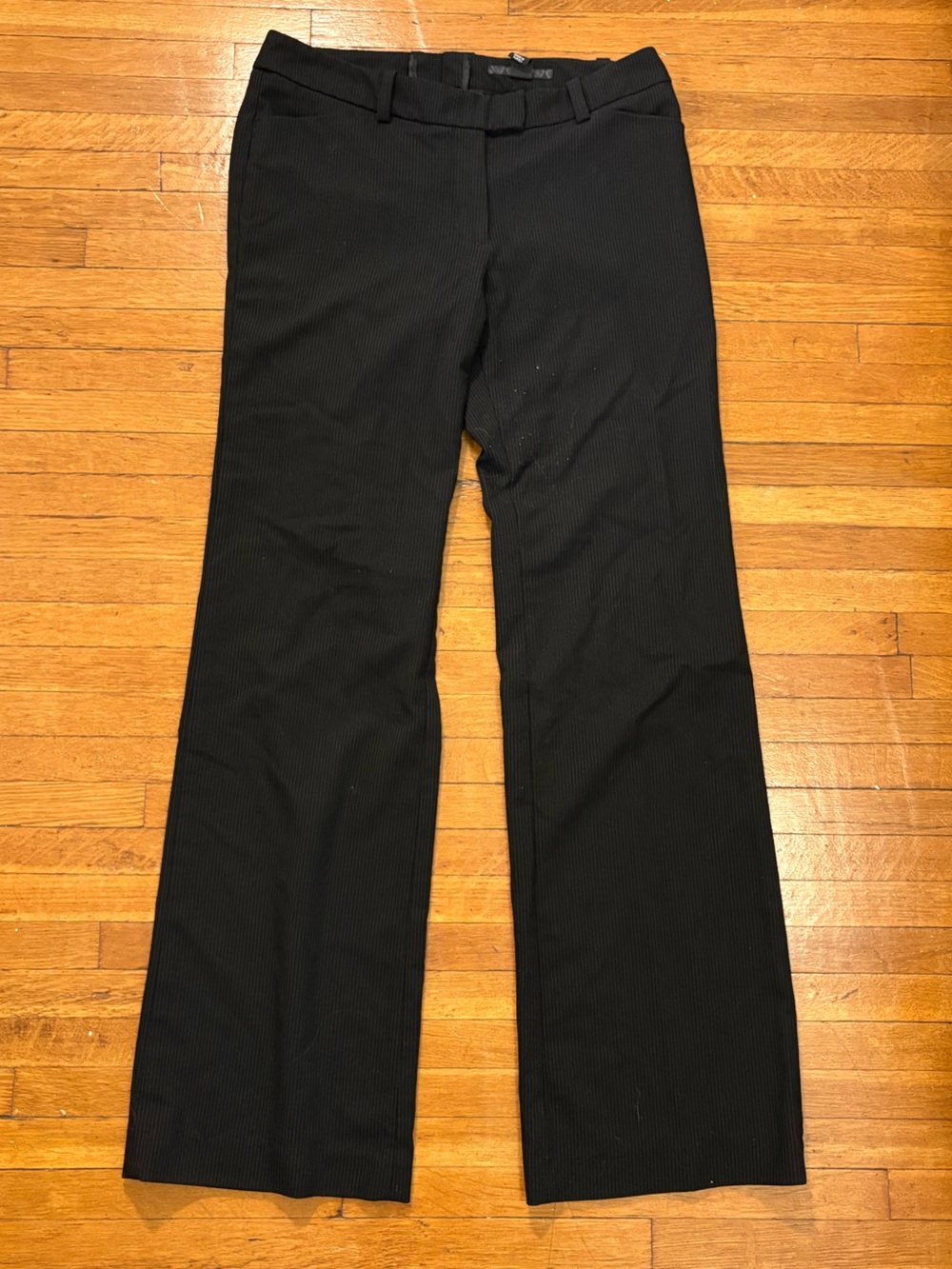 H&M Pin Striped Straight Leg Pants - Women